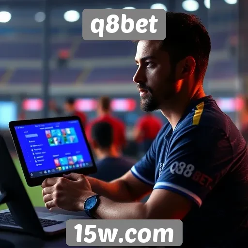 Apostas esportivas no q8bet atraem novos usuários